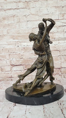 Bronze Ballroom Dance Couple Sculpture – Romantic Art