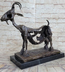 Pablo Picasso She Goat (1952) Bronze Sculpture 14.5"