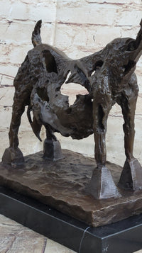 Pablo Picasso She Goat (1952) Bronze Sculpture 14.5"