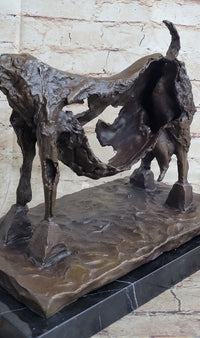 Pablo Picasso She Goat (1952) Bronze Sculpture 14.5"