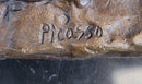 Pablo Picasso She Goat (1952) Bronze Sculpture 14.5"
