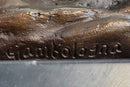 Signed Bologna Indian Mother Elephant & Calves Bronze Art