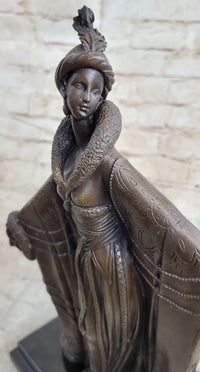Fashion Dancer Actress Bronze Hot Cast Sculpture
