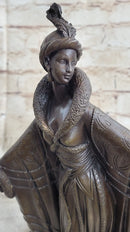 Fashion Dancer Actress Bronze Hot Cast Sculpture