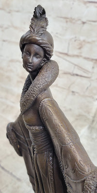 Fashion Dancer Actress Bronze Hot Cast Sculpture