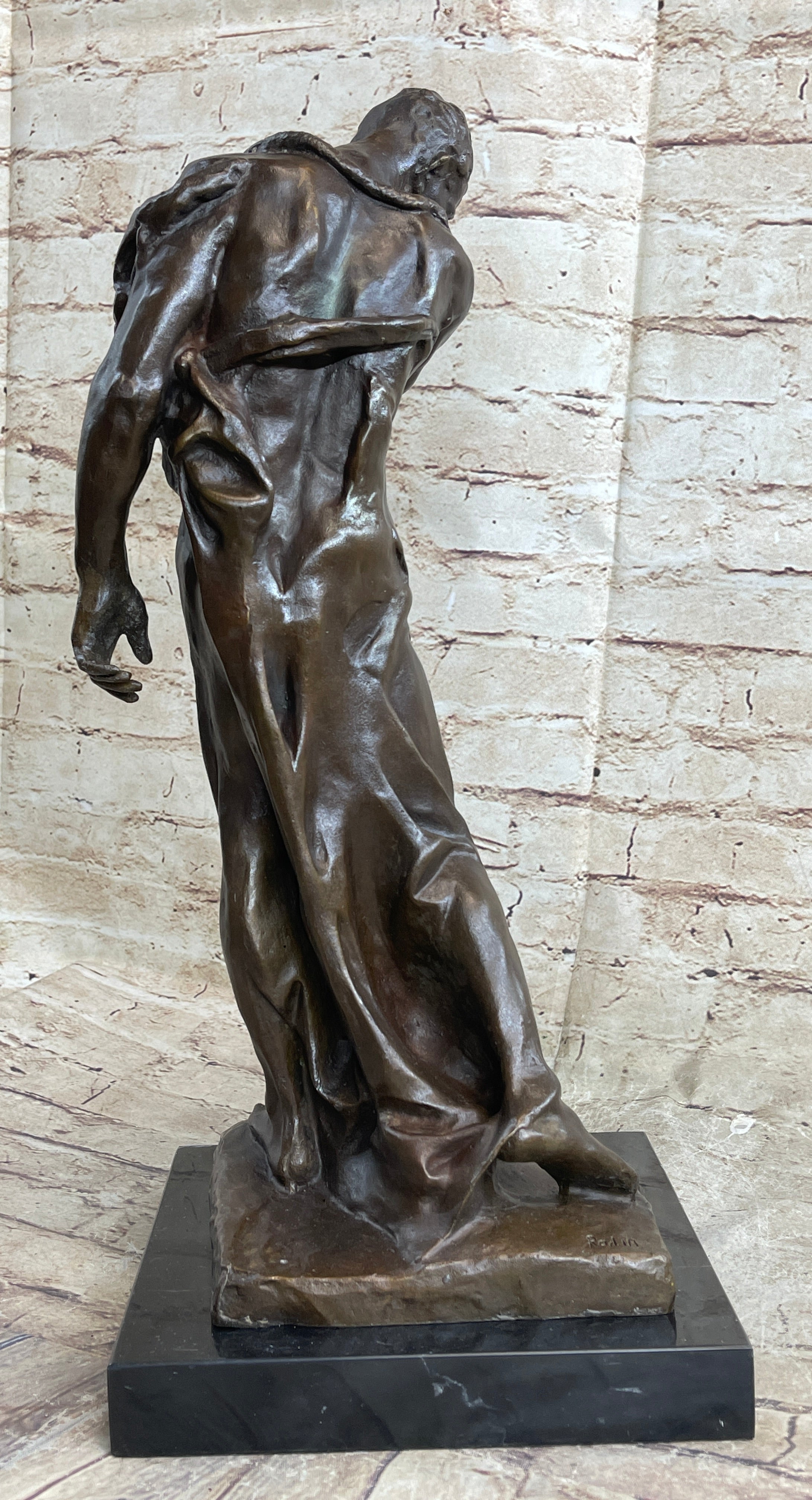 Pierre de Wissant Burghers of Calais Bronze by Auguste Rodin