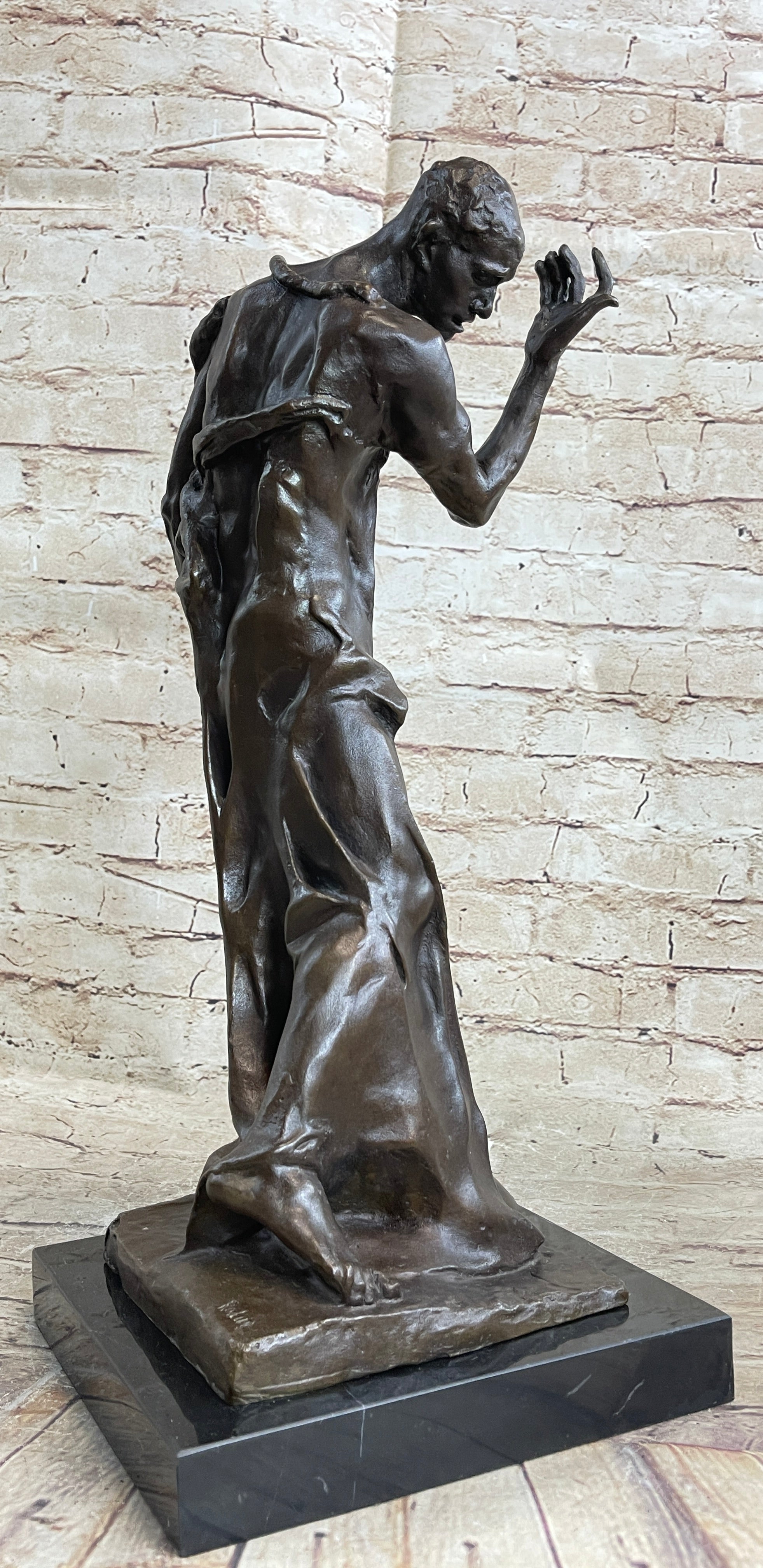 Pierre de Wissant Burghers of Calais Bronze by Auguste Rodin