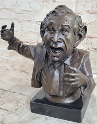 Limited Edition Numbered Bronze President George Bush Figure