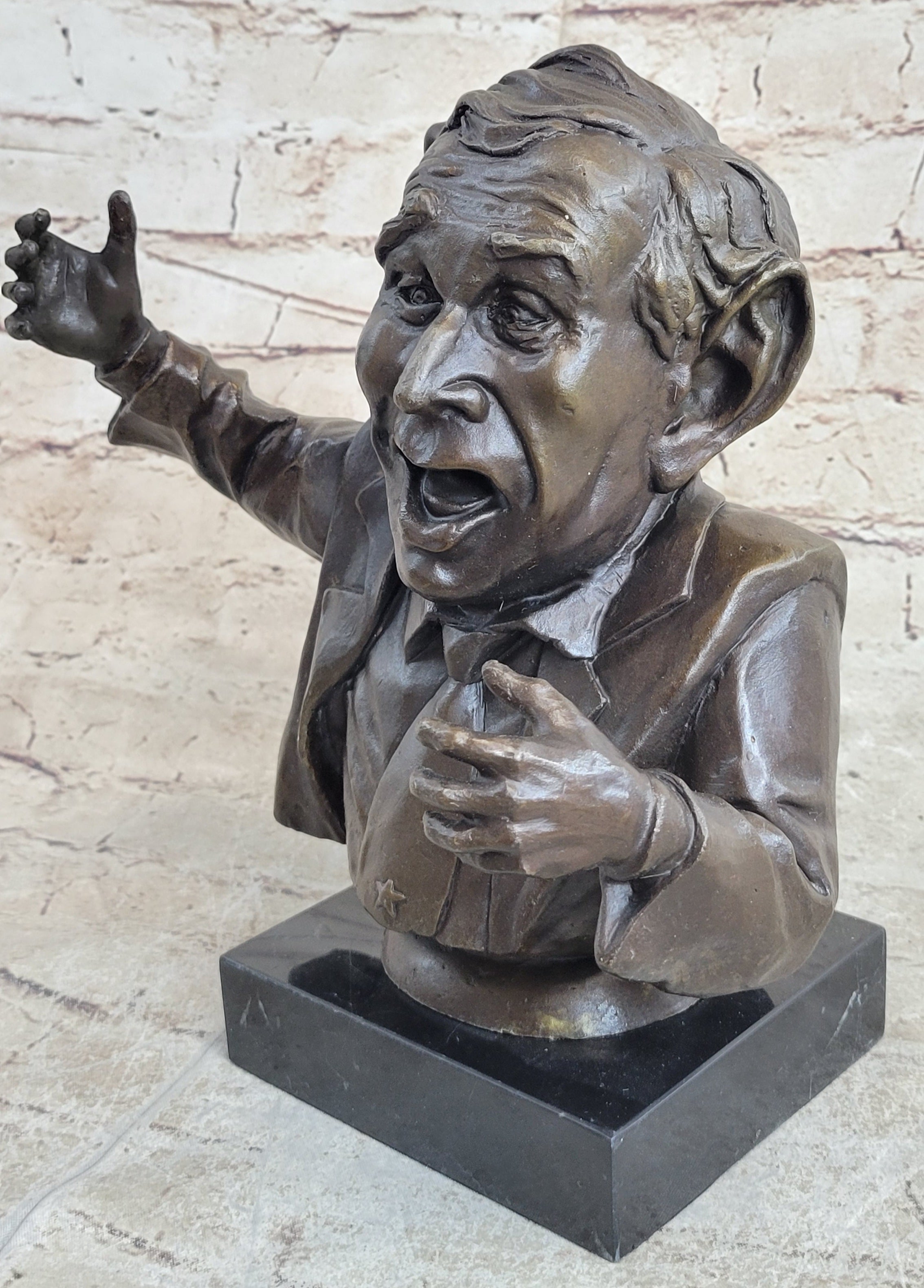 Limited Edition Numbered Bronze President George Bush Figure