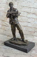 Al Pacino Scarface Say Hello to my Little Friend Bronze 14" x 8"