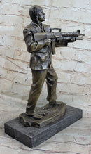 Al Pacino Scarface Say Hello to my Little Friend Bronze 14" x 8"