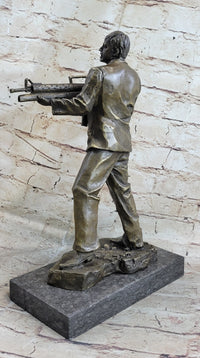 Al Pacino Scarface Say Hello to my Little Friend Bronze 14" x 8"