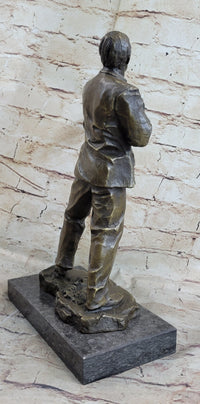 Al Pacino Scarface Say Hello to my Little Friend Bronze 14" x 8"