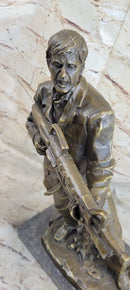 Al Pacino Scarface Say Hello to my Little Friend Bronze 14" x 8"