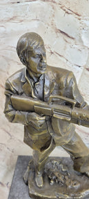 Al Pacino Scarface Say Hello to my Little Friend Bronze 14" x 8"