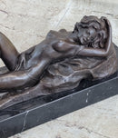 Limited Edition Mavchi Nude Female Naked Sexy Pose Bronze Figurine Sculpture Art