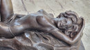 Limited Edition Mavchi Nude Female Naked Sexy Pose Bronze Figurine Sculpture Art