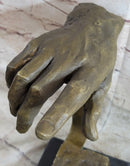 Creation of Adam Touching Hands Bronze Dali 9" x 18"