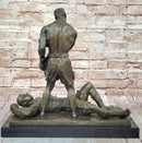 Bronze Collector Edition Signed Sculpture Muhammad Ali Sonny Liston