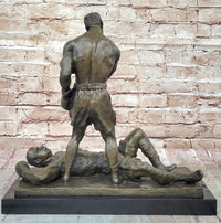 Bronze Collector Edition Signed Sculpture Muhammad Ali Sonny Liston