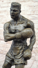 Bronze Collector Edition Signed Sculpture Muhammad Ali Sonny Liston