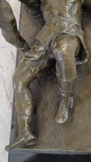 Bronze Collector Edition Signed Sculpture Muhammad Ali Sonny Liston