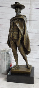 Clint Eastwood Man With No Name Bronze Sculpture 14" x 5"