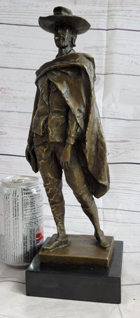 Clint Eastwood Man With No Name Bronze Sculpture 14" x 5"