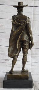 Clint Eastwood Man With No Name Bronze Sculpture 14" x 5"