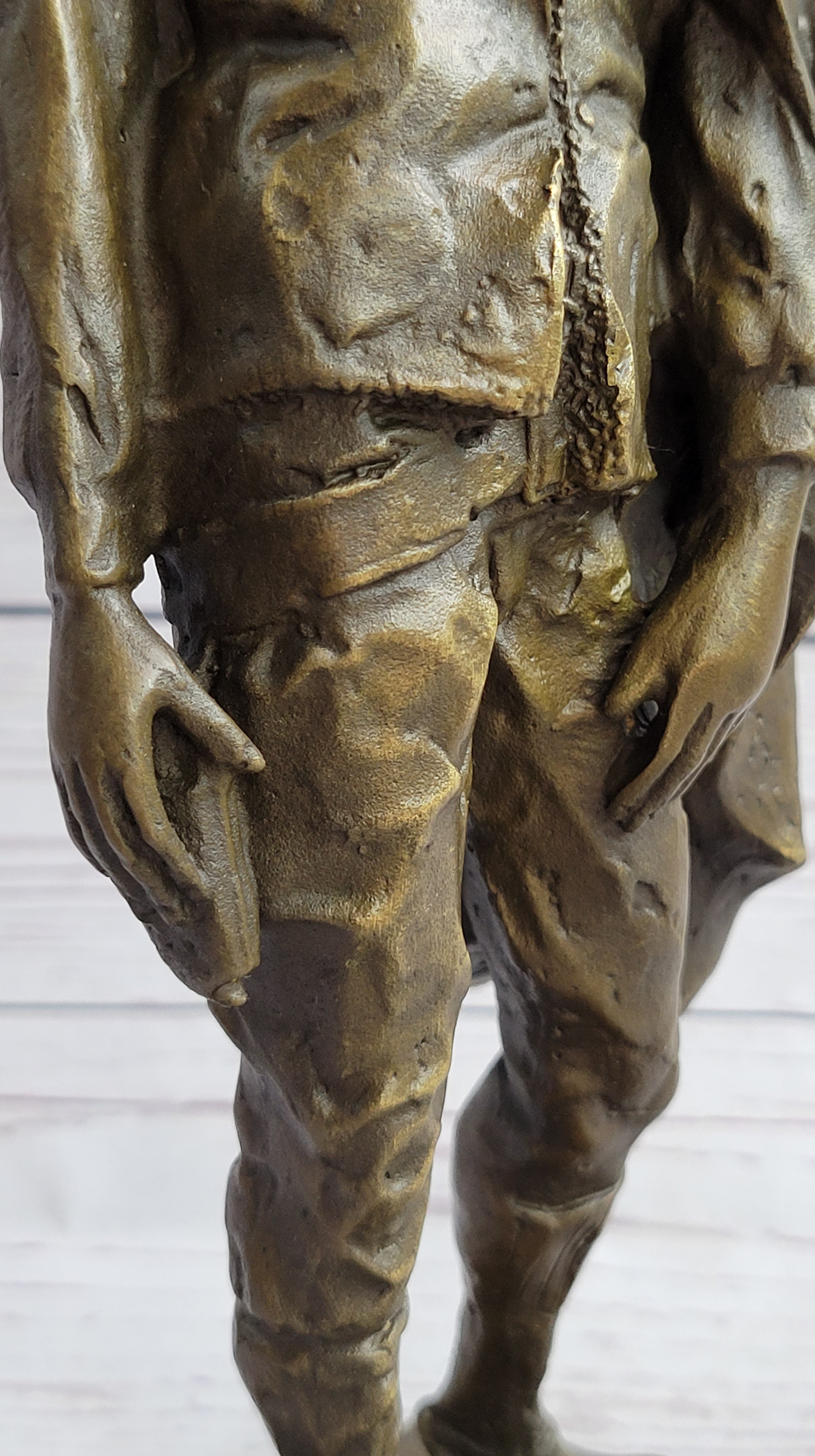 Clint Eastwood Man With No Name Bronze Sculpture 14" x 5"