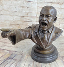 Martin Luther King Jr. MLK Bronze Bust Sculpture 12" x 15"