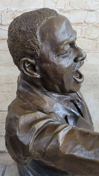 Martin Luther King Jr. MLK Bronze Bust Sculpture 12" x 15"