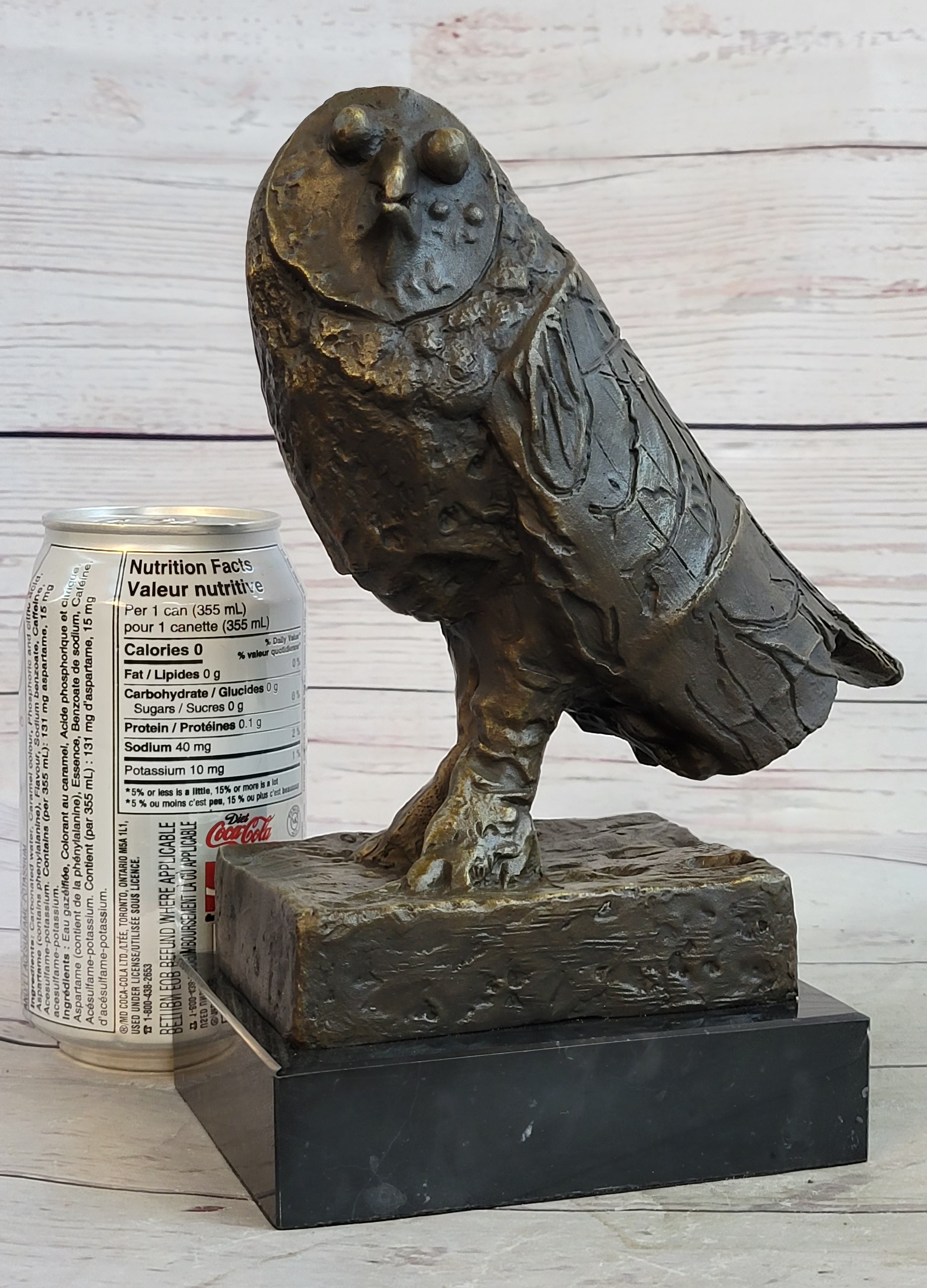 OWL by Pablo Picasso Bronze Sculpture 9" x 8"