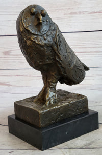 OWL by Pablo Picasso Bronze Sculpture 9" x 8"