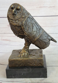 OWL by Pablo Picasso Bronze Sculpture 9" x 8"