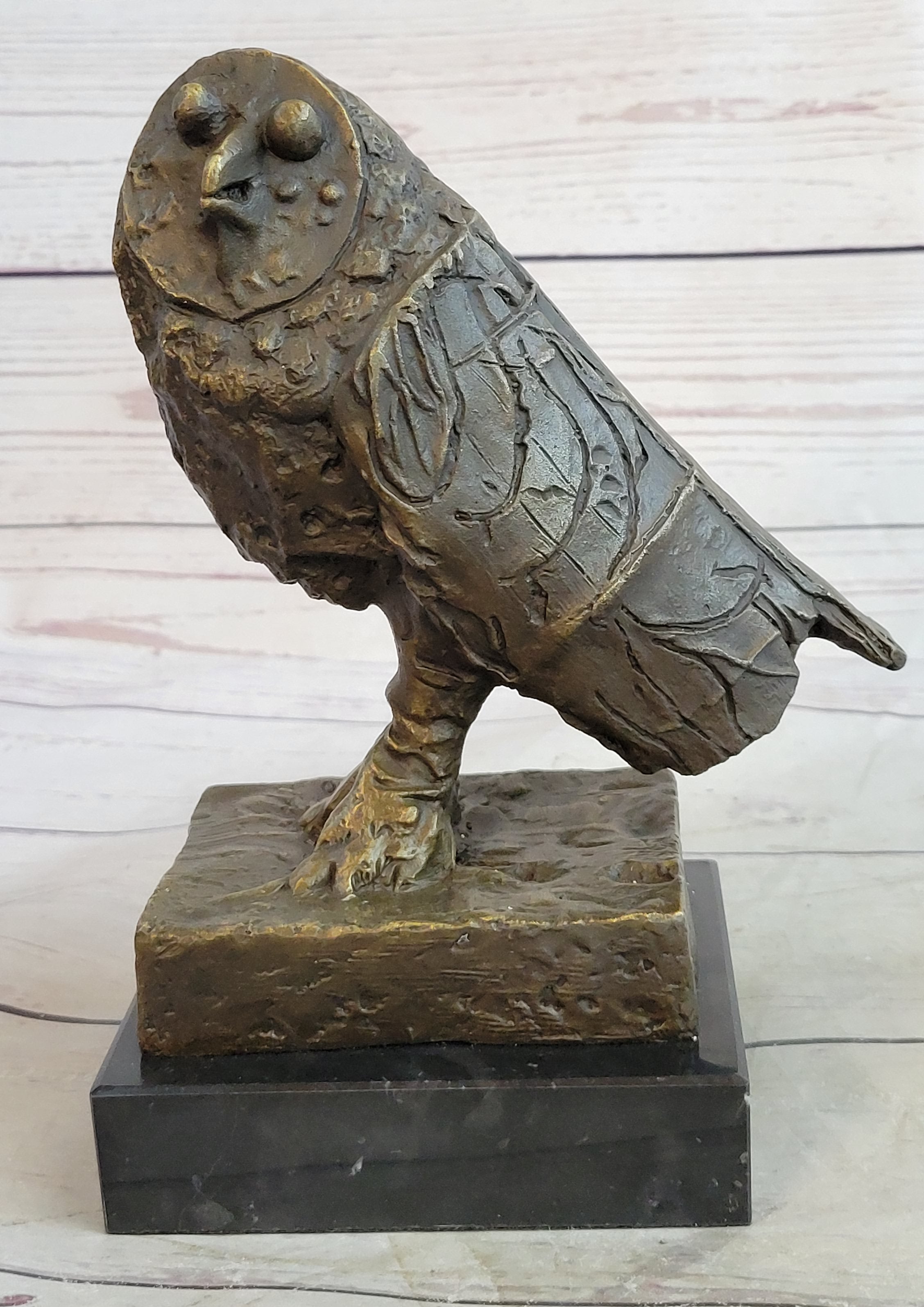 OWL by Pablo Picasso Bronze Sculpture 9" x 8"