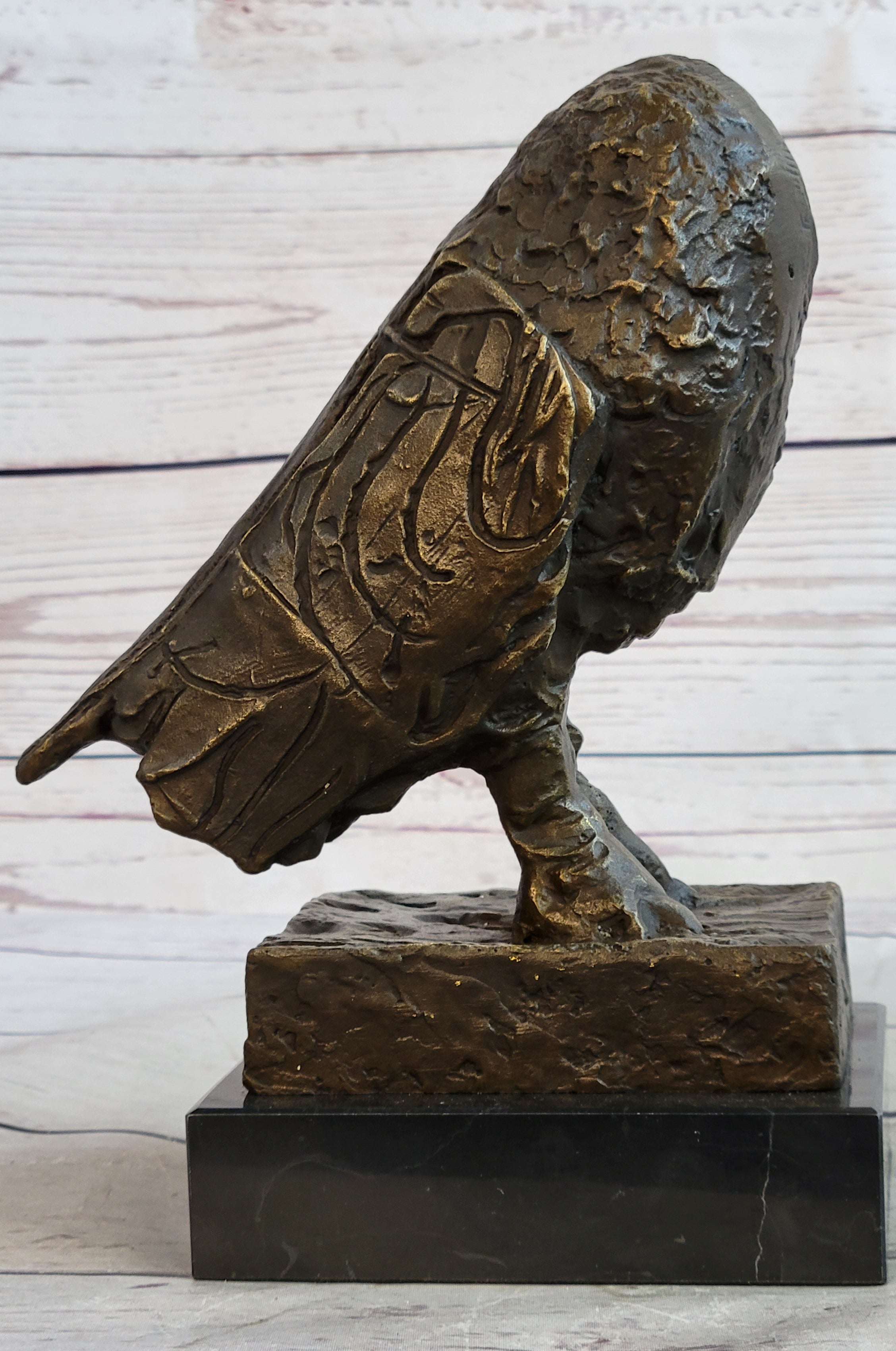 OWL by Pablo Picasso Bronze Sculpture 9" x 8"