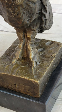 OWL by Pablo Picasso Bronze Sculpture 9" x 8"
