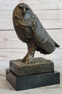 OWL by Pablo Picasso Bronze Sculpture 9" x 8"
