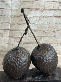 Walking Man Strawberry Alberto Giacometti Bronze 12" x 12"