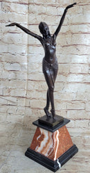 Demetre Chiparus Belly Dancer Bronze Sculpture Art Deco