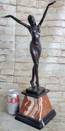 Demetre Chiparus Belly Dancer Bronze Sculpture Art Deco