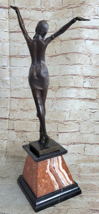Demetre Chiparus Belly Dancer Bronze Sculpture Art Deco