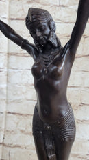 Demetre Chiparus Belly Dancer Bronze Sculpture Art Deco