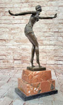 Chiparus Faetalliana Phoenician Dancer Bronze on Marble