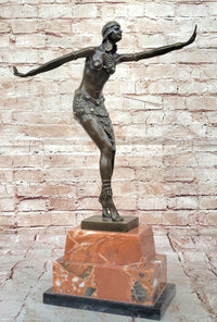Chiparus Faetalliana Phoenician Dancer Bronze on Marble