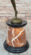 Bronze Dancer High Kicker by Bruno Zach Art Deco