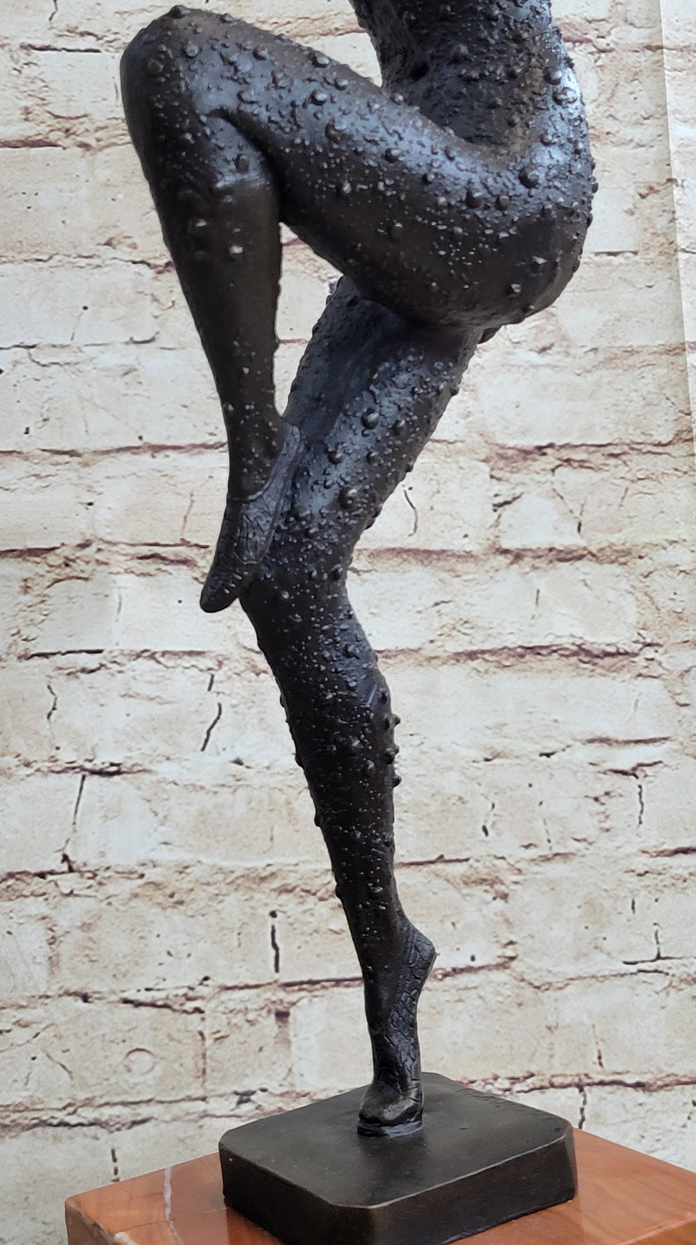 Art Deco Dancer Flapper Chiparus Bronze Sculpture 21" x 13"