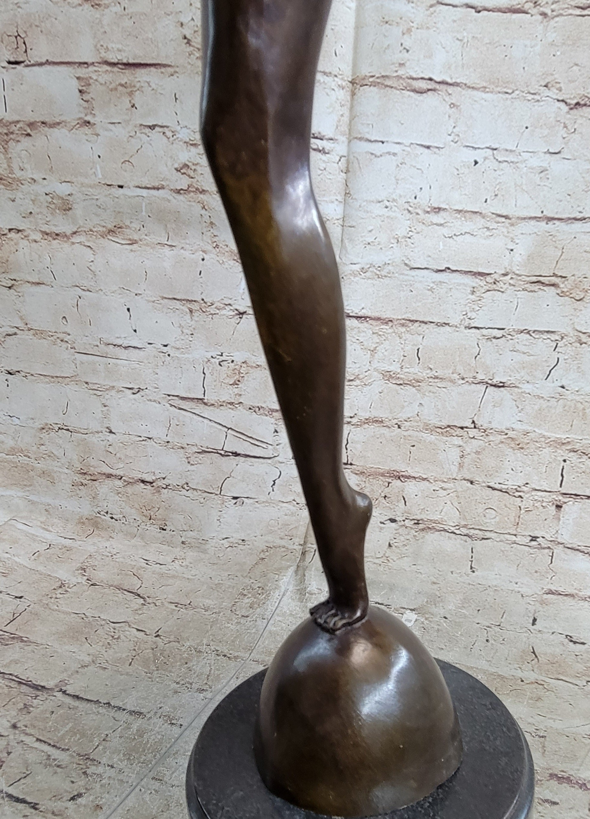 Art Deco Flapper Dancer Bronze Sculpture by Demetre Chiparus