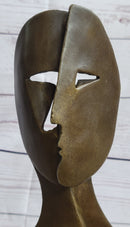Pablo Picasso Two Faces Mask Modern Art Cubism 11" x 6"